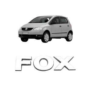 Emblema Letreiro Cromado Fox 2003 A 2009
