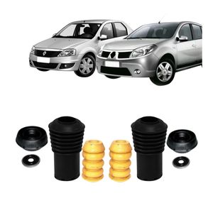 Kit Amort Logan/sandero/duster Batente/coifa/coxim Dnt Par
