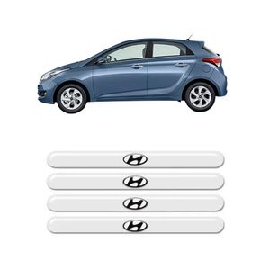Adesivo Macaneta Externa Hyundai 4 Pecas