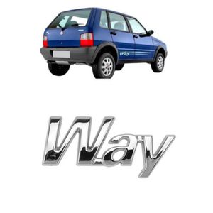 Emblema Way 2004 A 2010 Cromado
