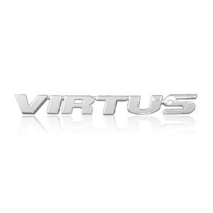 Emblema Placa Letreiro Cromado Virtus 2018 A 2020