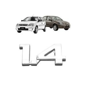 Emblema Cromado Celta Corsa 1.4 2008 A 2016