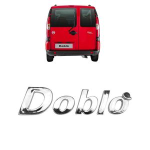 Emblema Doblo 2002 A 2020 Cromado
