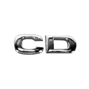 Emblema Cd Cromado