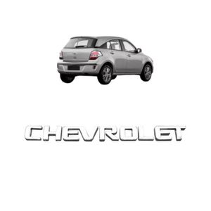 Emblema Cromado Chevrolet Agile 2009 A 2014