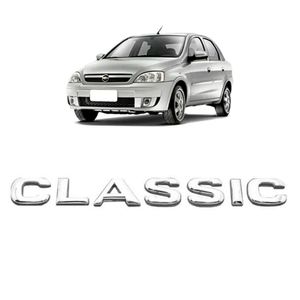 Emblema Grande Cromado Classic 2005 A 2016