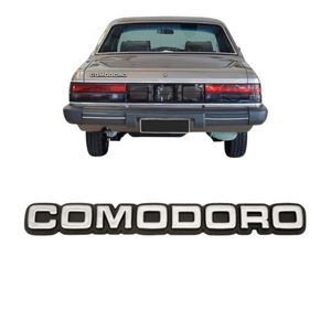 Emblema Cinza Comodoro Opala 1982 A 1990