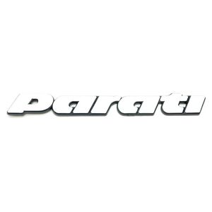 Emblema Placa Cinza Escovado Parati 1991 A 1996