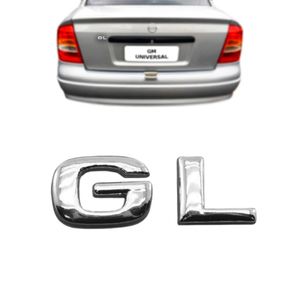 Emblema Cromado Gl 2002 A 2003