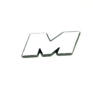 Emblema Placa Escovado Cromado Vw M 1995 A 1999