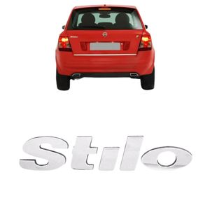 Emblema Stilo 2003 A 2010 Cromado
