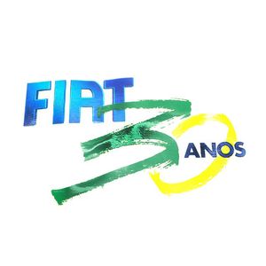 Emblema 30 Anos Fiat