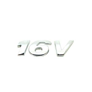 Emblema Letreiro Pequeno Inclinado Vw 16v
