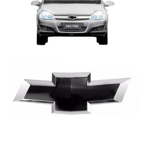 Emblema Gravata Preta Grade Vectra Corsa Classic 2009 A 2011