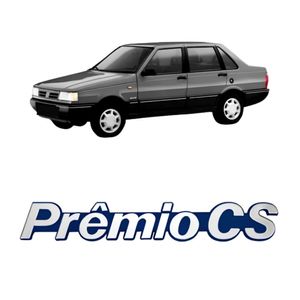 Emblema Premio 1984 A 1995 Cs Fundo Azul Cromado