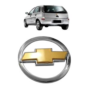 Emblema Gravata Dourada Mala Corsa Hatch 2003 A 2012