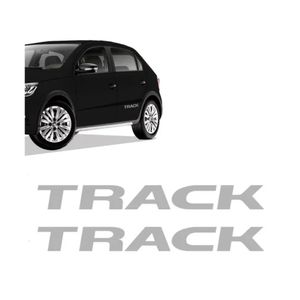 Adesivo Track Gol G7 2017 2018 Prata Par