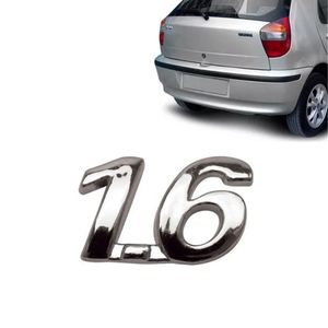 Emblema 1.6 2000 A 2004 Cromado