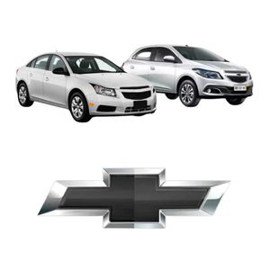 Emblema Preto Volante Onix Cruze Prisma 2012 A 2025