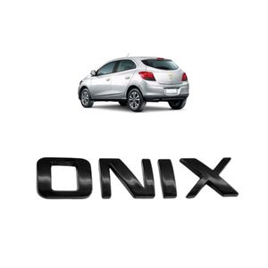 Emblema Preto Onix 2012 A 2025