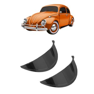 Pestana Farol Fusca 1973 A 1986 Plastico Fume Par