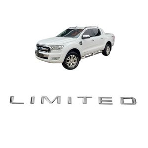 Emblema Cromado Lateral Limited Ranger 2013 A 2020