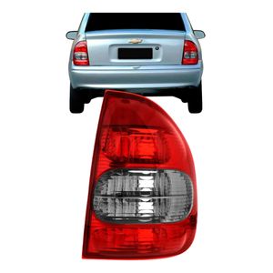 Lanterna Traseira Corsa Sedan Classic 00 A 2010 Bicolor Fume