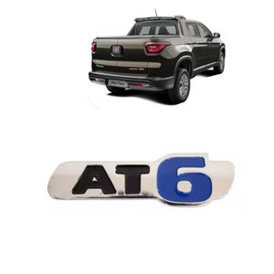 Emblema At6 Toro 2016 A 2019 Cromado