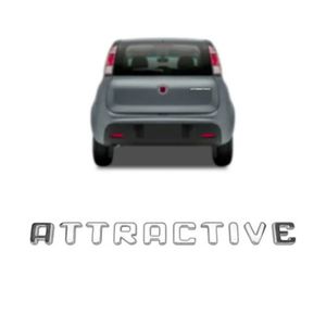 Emblema Attractive Palio 2011 A 2016 Cromado