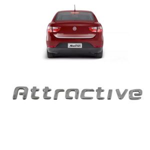 Emblema Attractive 2013 A 2018 Cromado