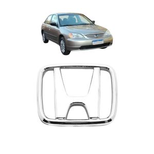 Emblema Cromado H Grade Civic 1997 A 2003