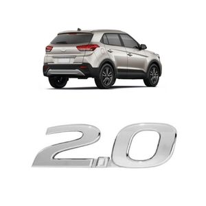 Emblema Cromado 2.0 Creta 2017 A 2020