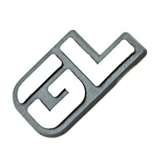 Emblema Cinza Placa Gl Ford 1994 A 1997