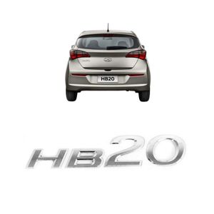 Emblema Cromado Hb20 2013 A 2020
