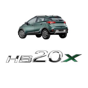 Emblema Cromado Hb20x 2014 A 2019