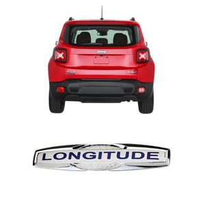 Emblema Cromado Longitude Renegade 2015 A 2019