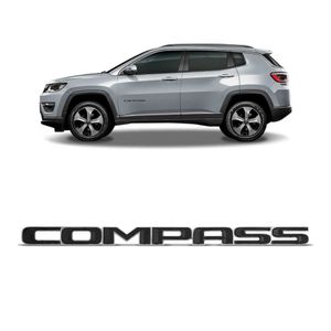 Emblema Preto Lateral Compass 2016 A 2020