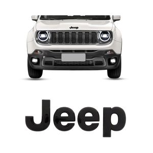 Emblema Preto Jeep Capo Renegade 2015 A 2022