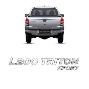 Emblema Cromado L200 Triton Sport 2017 A 2020