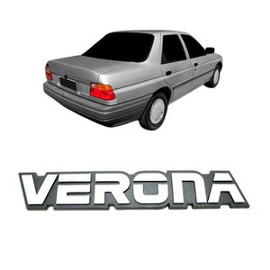 Emblema Cinza Placa Verona 1994 A 1997