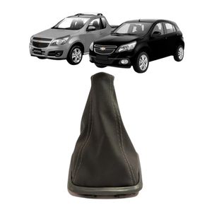 Coifa Alavanca Agile Montana 2011 A 2019 Napa Preta Base Preta