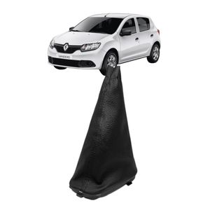 Coifa Alavanca Sandero Logan 2015  Napa Preta