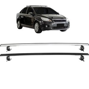 Rack Aluminio Focus 2009 A 2012 4 Portas Fixa Porta