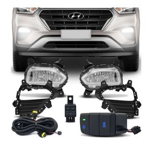 Kit Farol Milha Creta 2016 2017 2018 2019