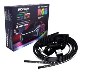Kit Led Tunning Rgb 60x90 5v-24v Externo