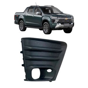 Grade Lateral Parachoque S10 2024 2025 Com Furo