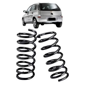 Par Mola Traseira Corsa Hatch 2002 A 2012