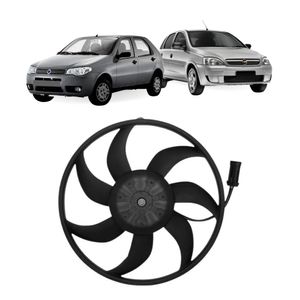 Motor Eletroventilador Corsa 2000 A 2005 Palio 2000 A 2012