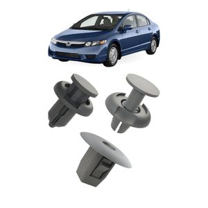 Kit Fixacao Para-barro Dianteiro Civic 2007 A 2011