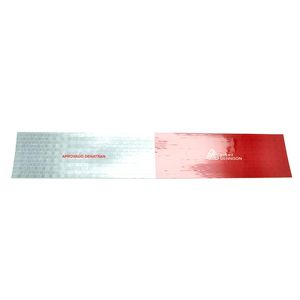 Emblema Fita Refletiva Carroceria Vermelho/branco